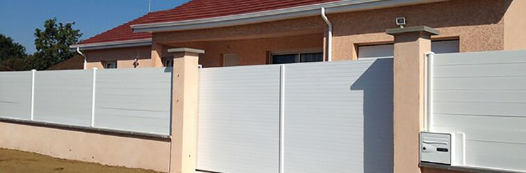 Aspe blanc droit coulissant - Sidonie